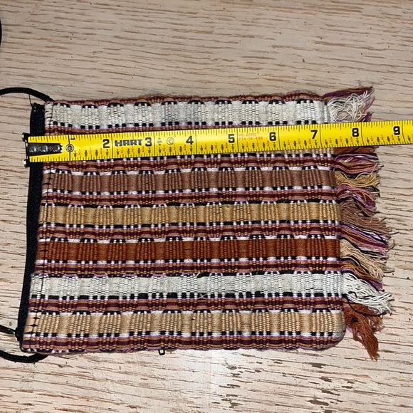 Vintage Boho Woven Purse Handbag 1990’s - Picture 8 of 8